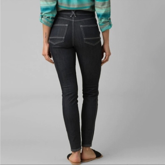 NWT Prana Oday Skinny Jeans in Denim Dark Wash - Picture 2 of 6
